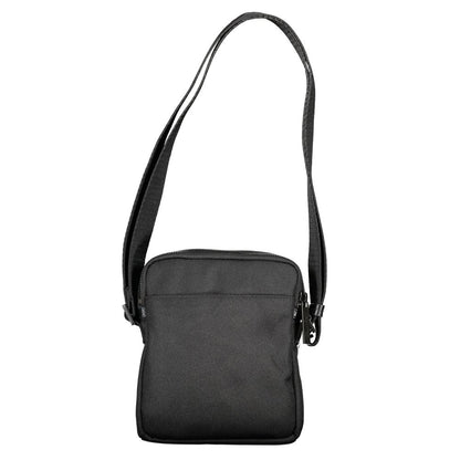 Black Polyester Men's Bag