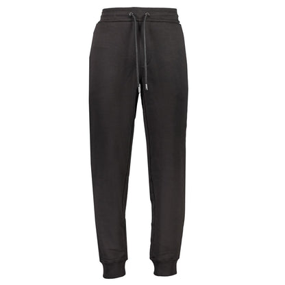 Black Cotton Men's Sweatpant