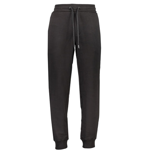 Black Cotton Men's Sweatpant