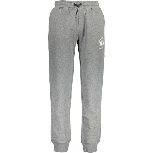 Gray Cotton Men's Sweatpants