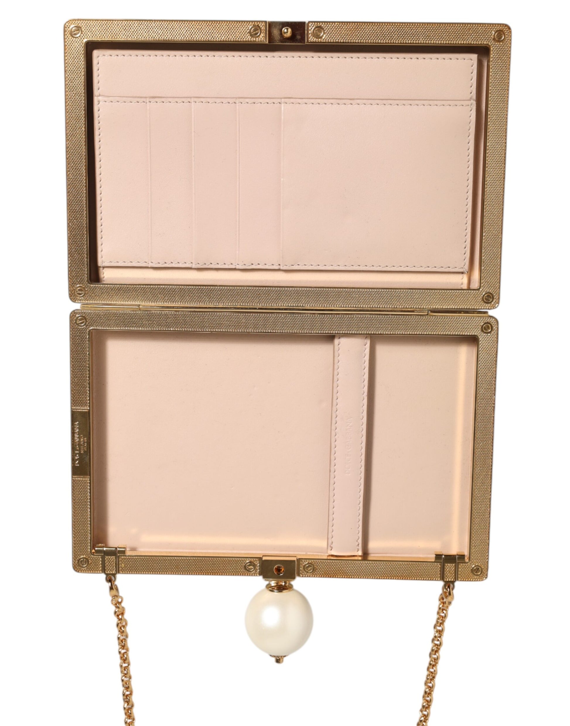 White Rose Embroidery Silk Gold Frame Clutch Purse Bag