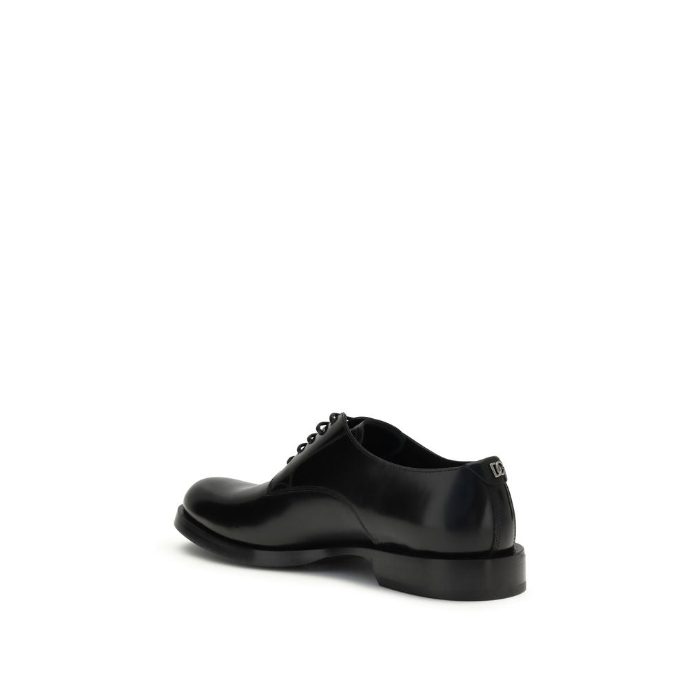 Black Calf Leather Bos Taurus Oxfords And Derbies