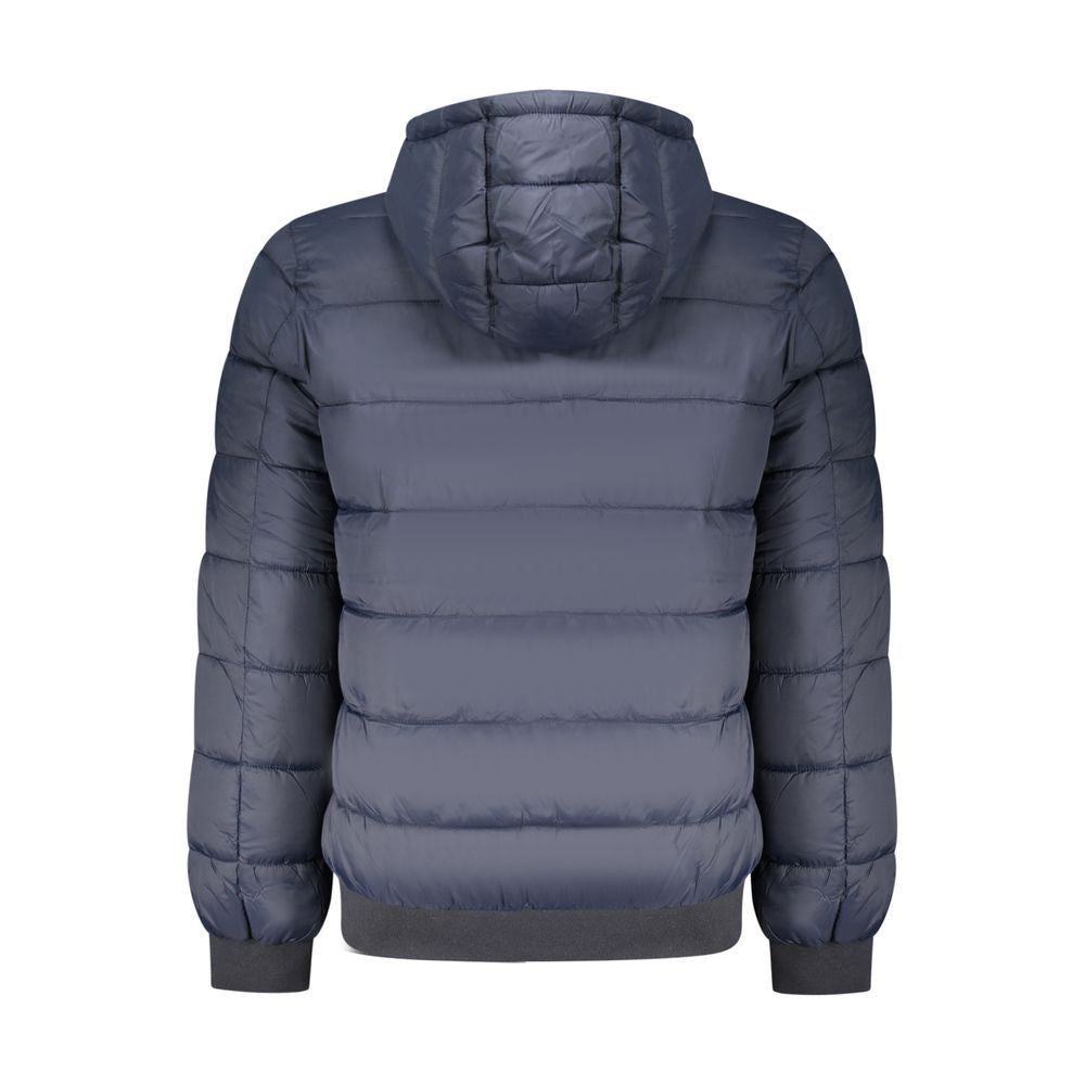 Blu Poliammide Men's Jacket