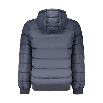 Blu Poliammide Men's Jacket