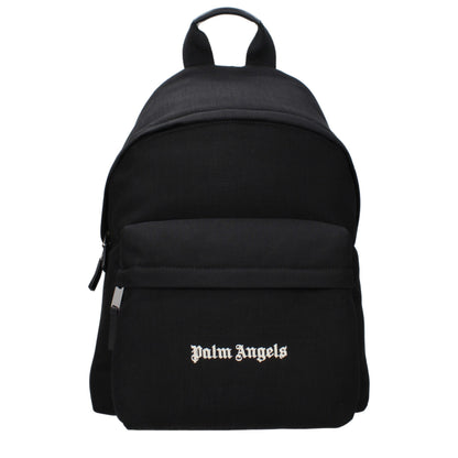 Black Fabric Backpack