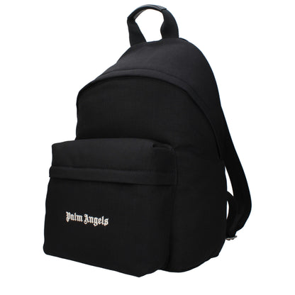 Black Fabric Backpack