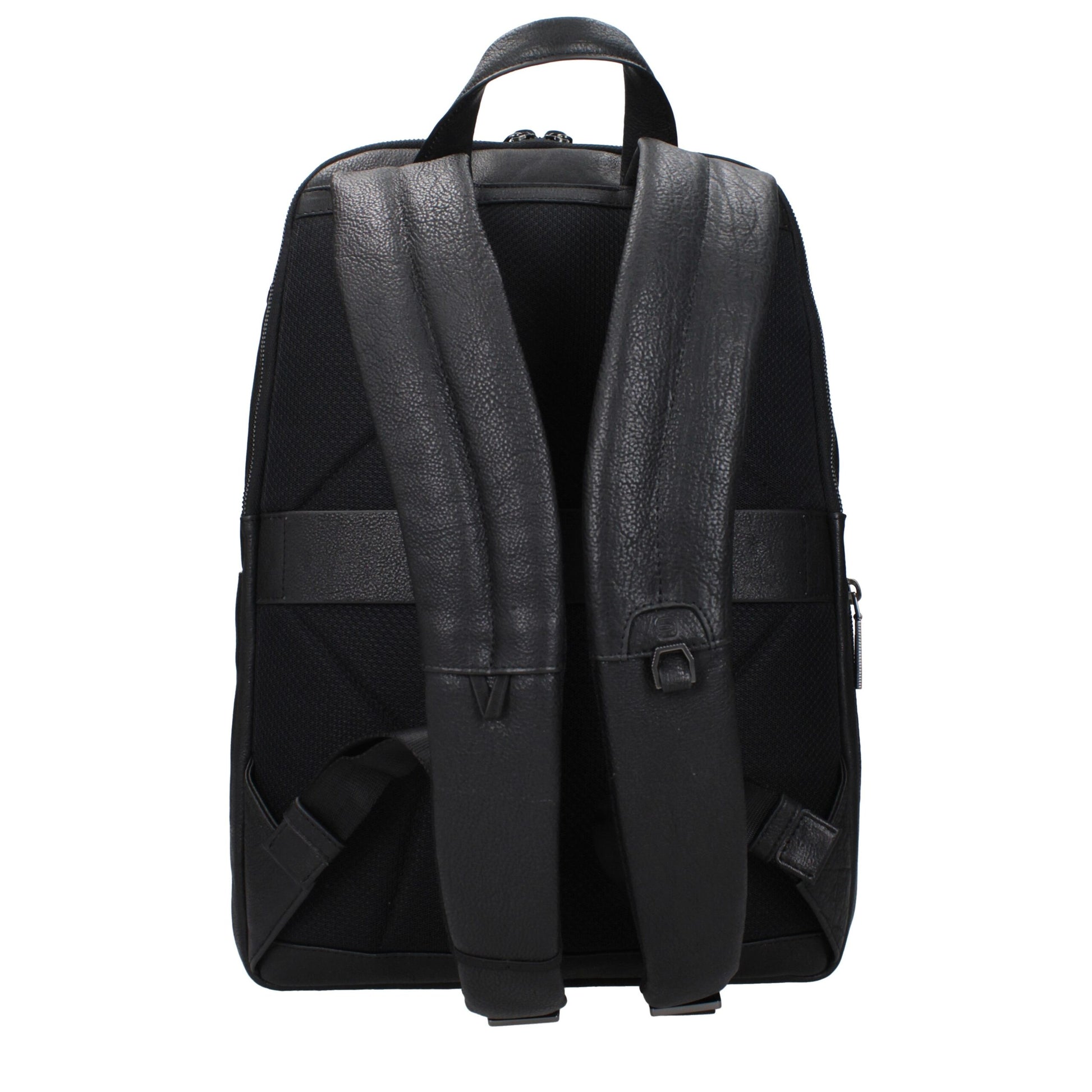 Black Leather Backpack