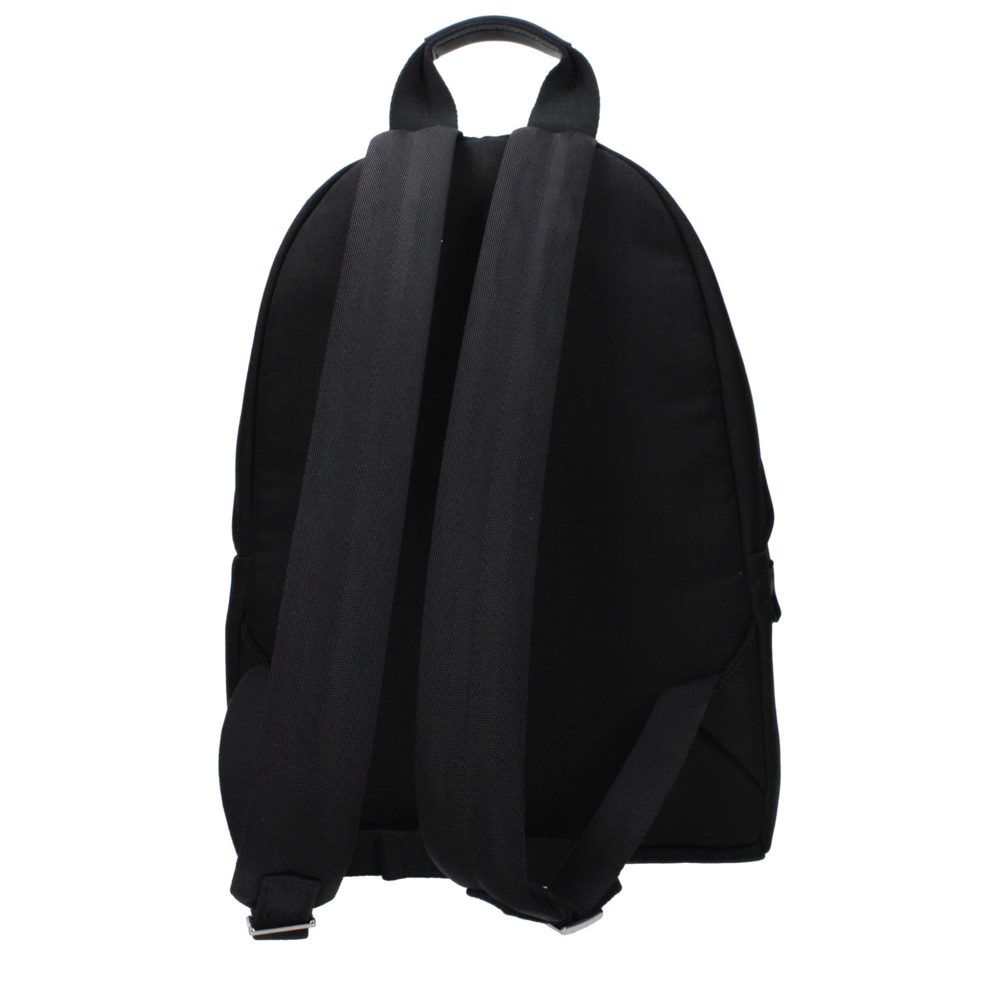 Black Fabric Backpack