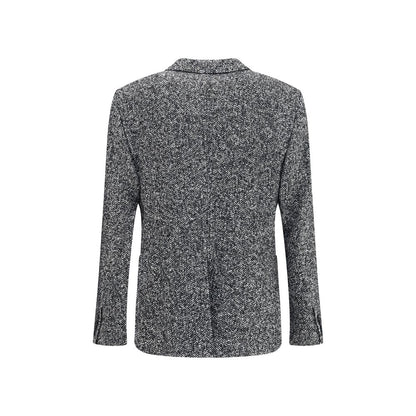 Gray Fleece Wool Coat