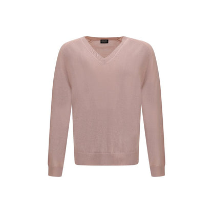 V-neck cashmere sweate