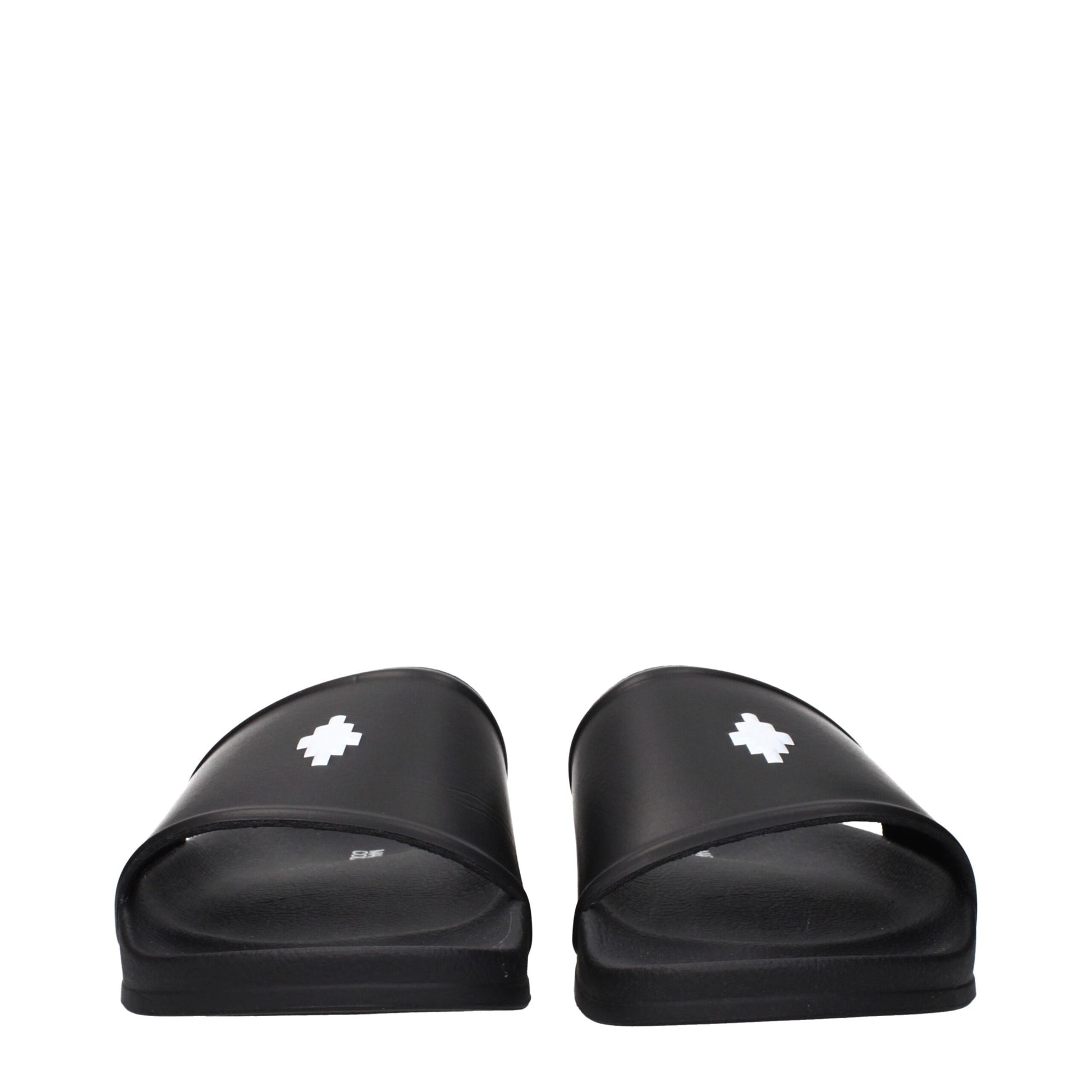 Black Cotton Slippers
