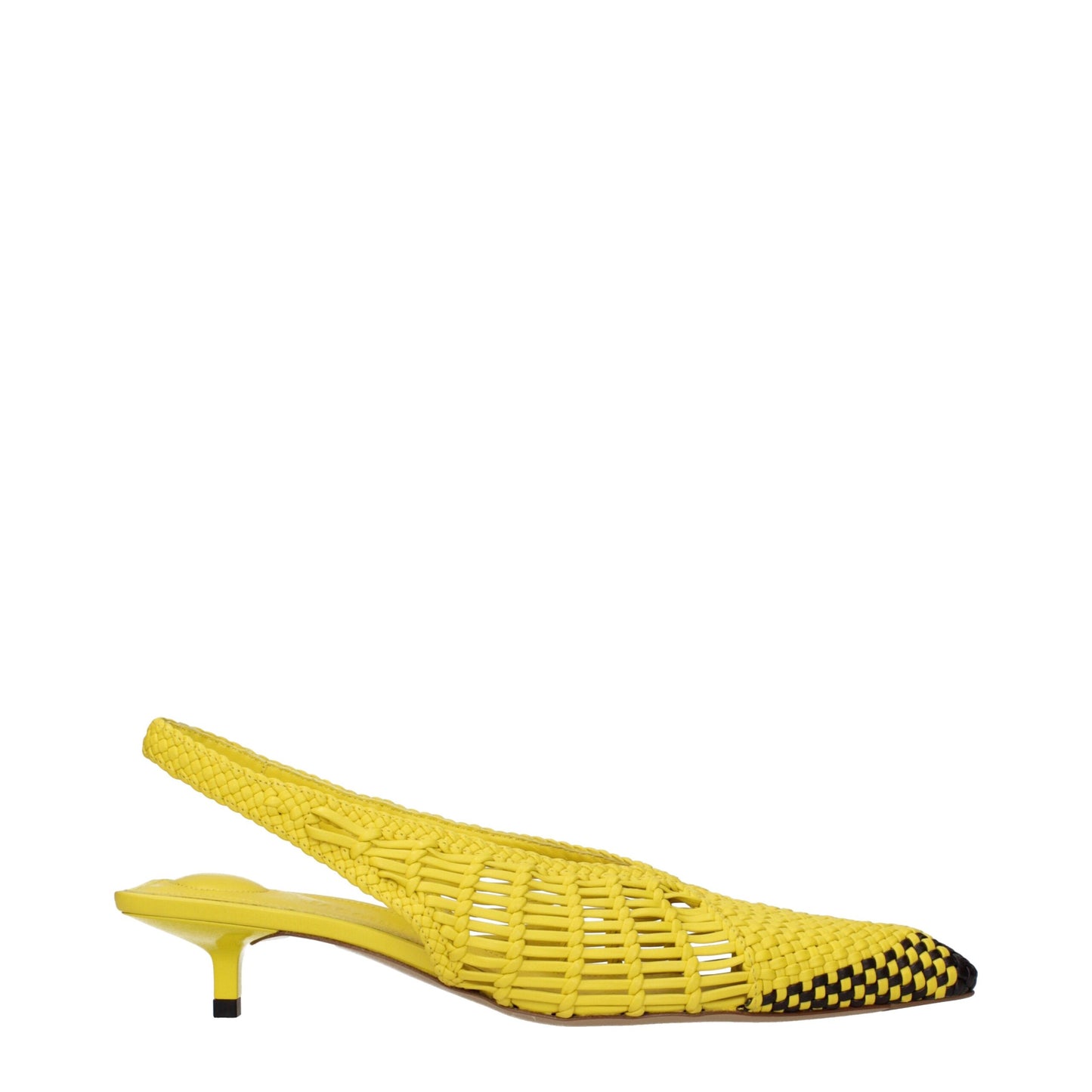 Yellow Leather Sandals