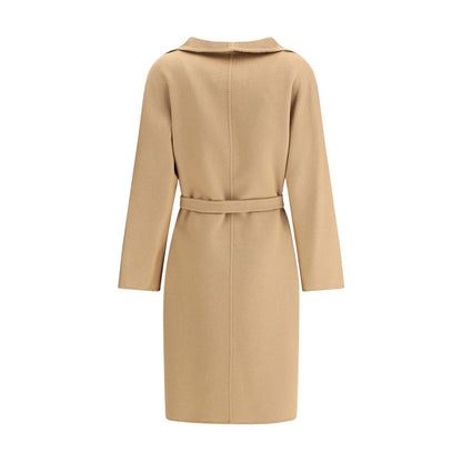 Beige Cashmere Coat