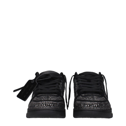 Black Leather Sneakers