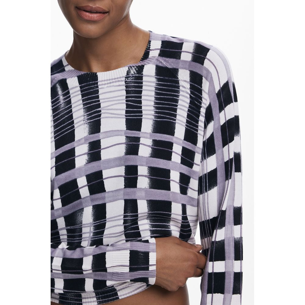 White Viscose Sweater