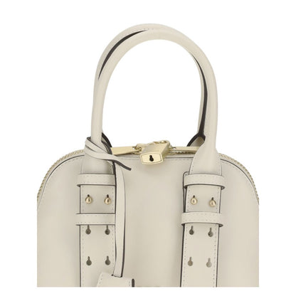 White Calf Leather Bos Taurus Handbag
