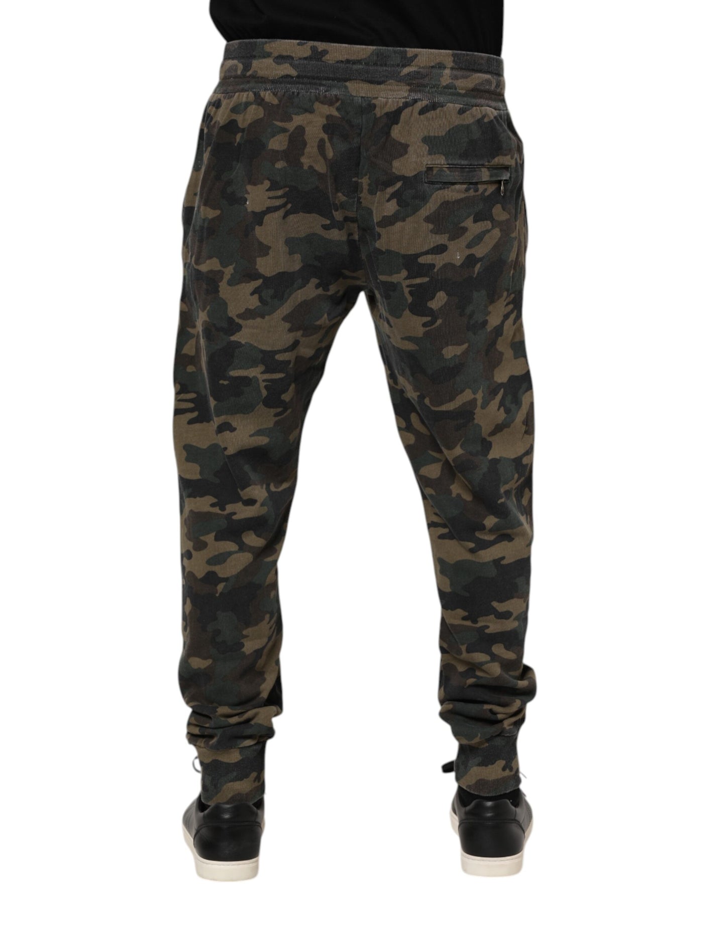 Multicolor Camouflage Cotton Men Jogger Pants