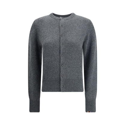 Gray Cashmere Cardigan