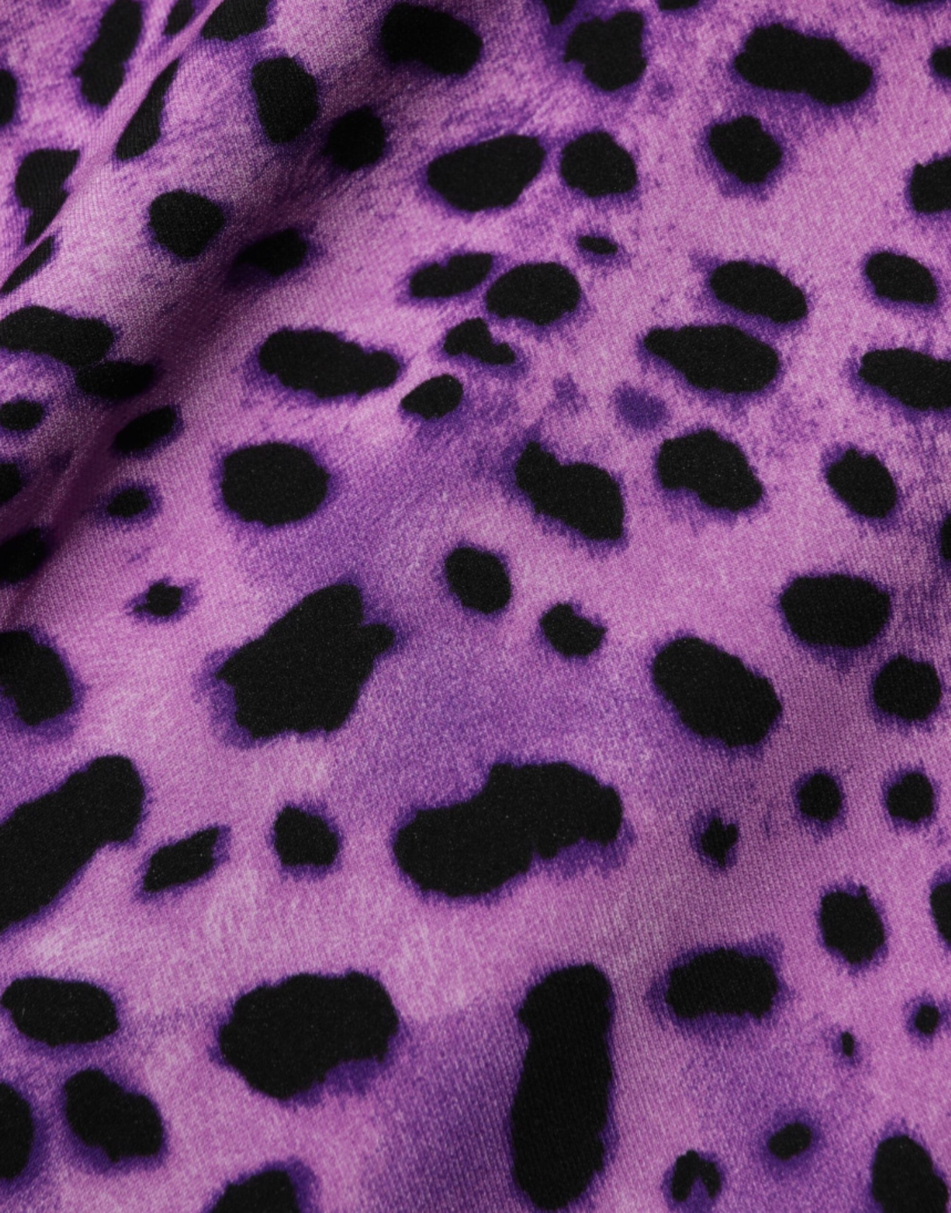 Violet Leopard Sheath Bodycon Mini Dress