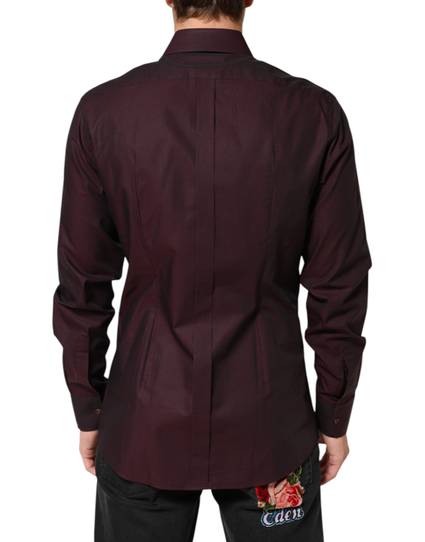 Violet GOLD Cotton Collared Dress Formal Shirt