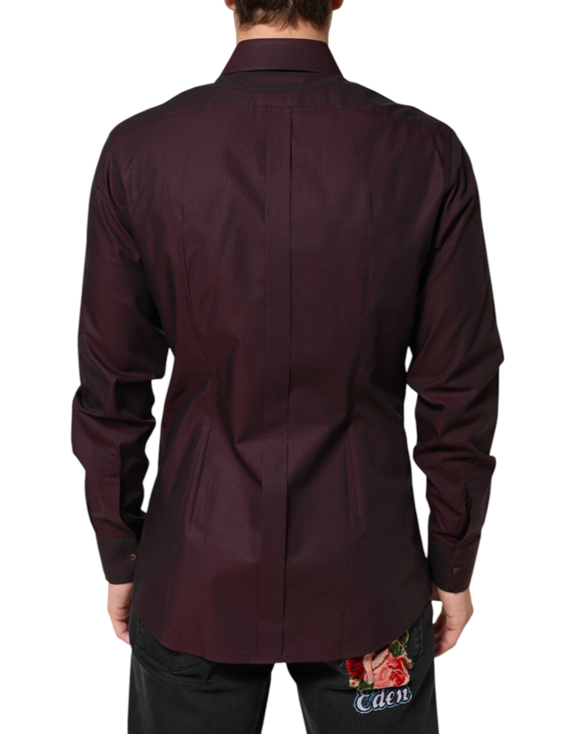Violet GOLD Cotton Collared Dress Formal Shirt