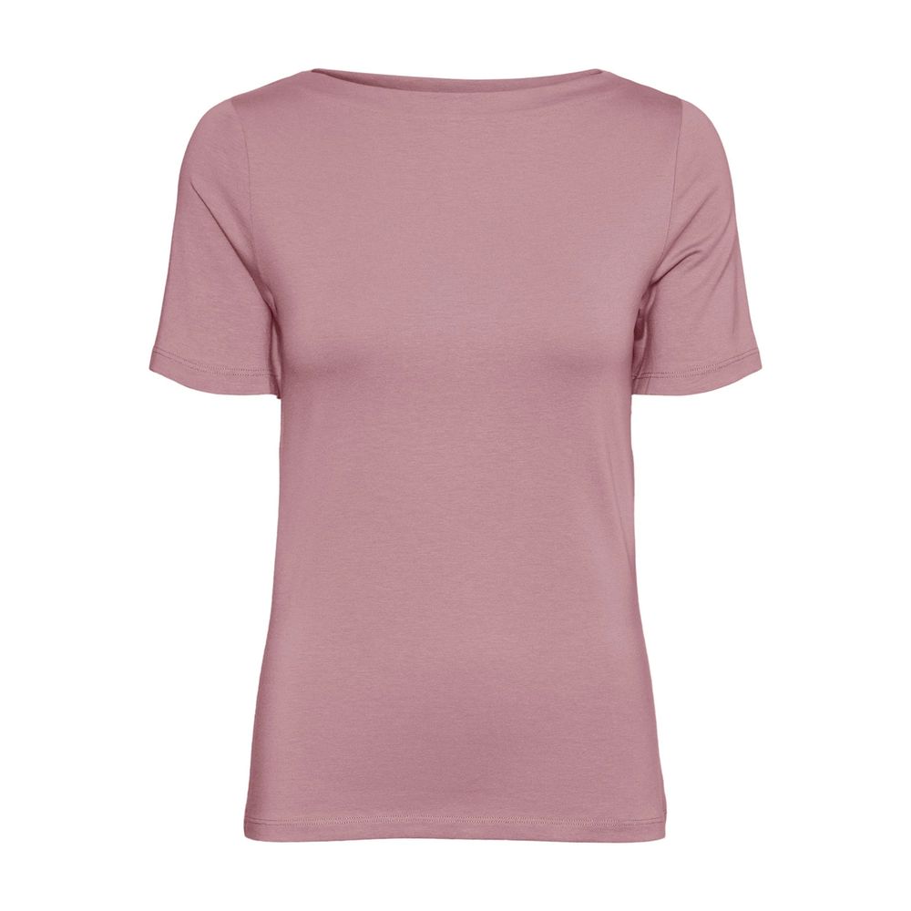 Pink Viscose T-Shirt
