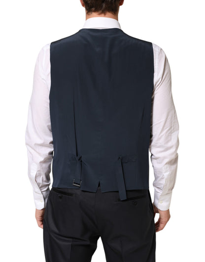 Black MARTINI 2 Buttons Suit 3 Piece Suit