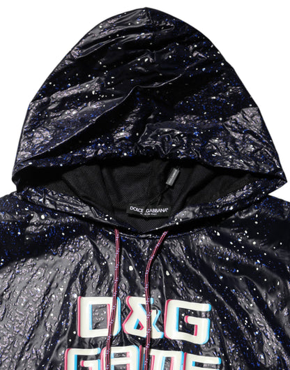 Blue D&G Game Hooded Men Sweatshirt Sweater