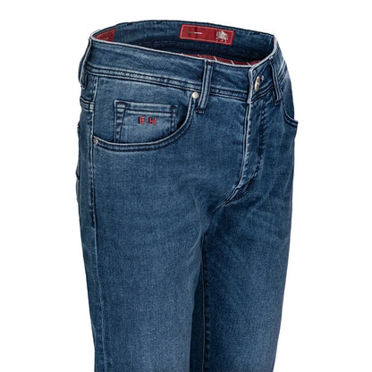 Blue Cotton Pant