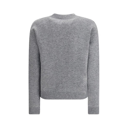 Wool Sweater with embroidered monogram