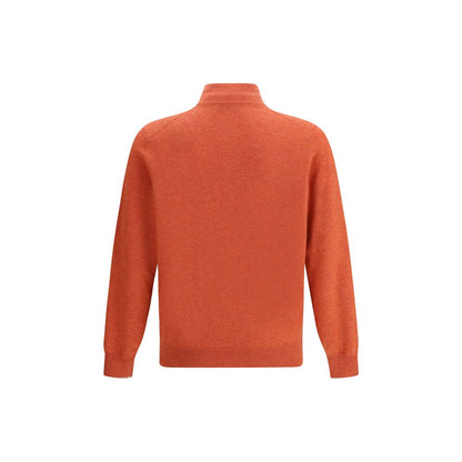 Red Cashmere Sweatshirt