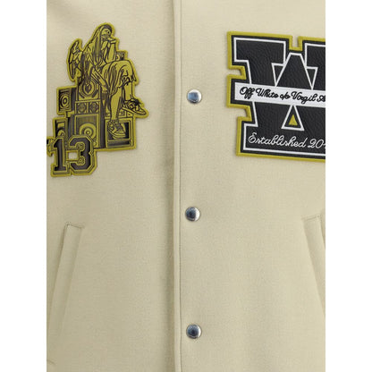 Lion Wool Varsity Jacket