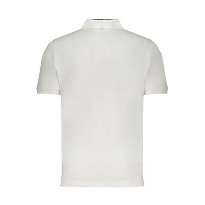 White Cotton Men's Polo Shirt