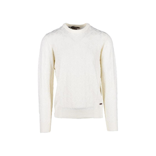 Cream Marabou Sweatshirt