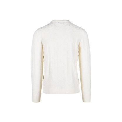 Cream Marabou Sweatshirt