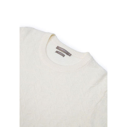 Cream Marabou Sweatshirt