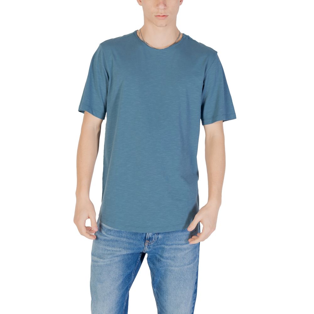 Blue Cotton T-Shirt