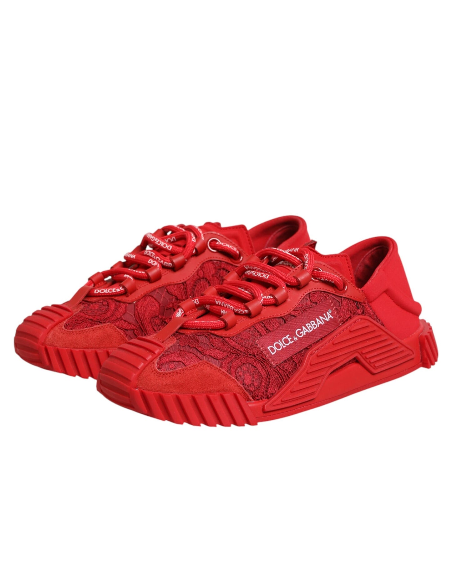 Red Logo Lace Low Top NS1 Sneakers Shoes