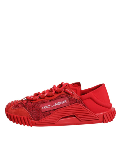 Red Logo Lace Low Top NS1 Sneakers Shoes