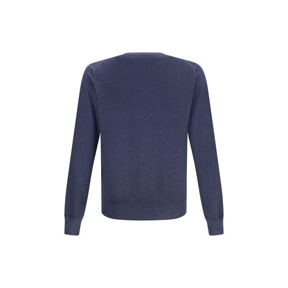 Green V-neck Sweater