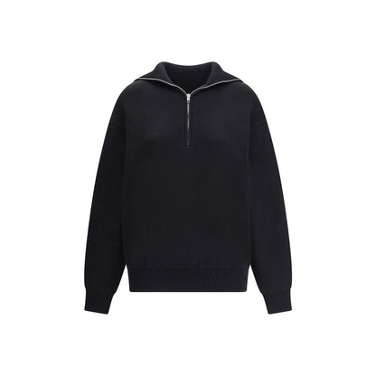 Back-to-front Black Sweater