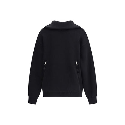 Back-to-front Black Sweater