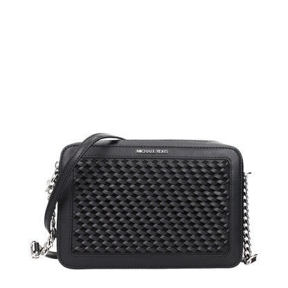 Black Leather Crossbody Bags