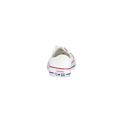 White Textile Sneaker
