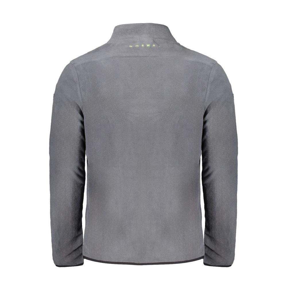 Grigio Polyester Men Sweatshirt