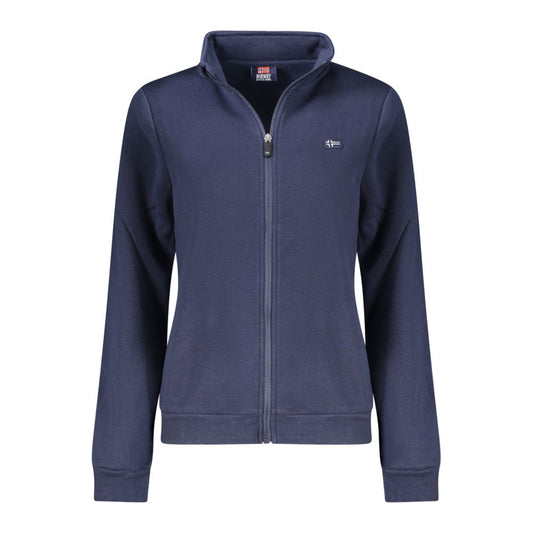 Blue Cotton Sweatshirt