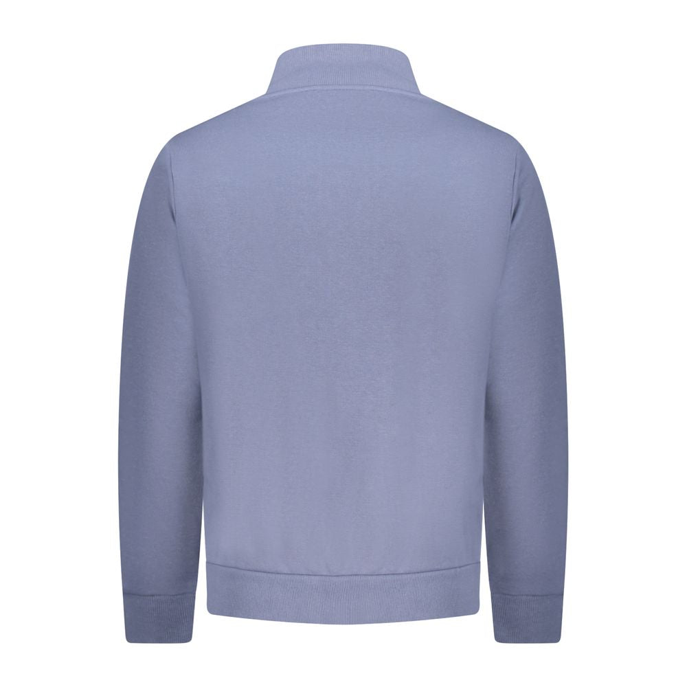 Blue Cotton Men's Sweatshirt