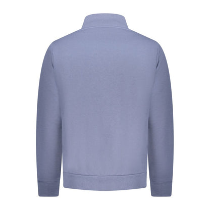 Blue Cotton Men's Sweatshirt