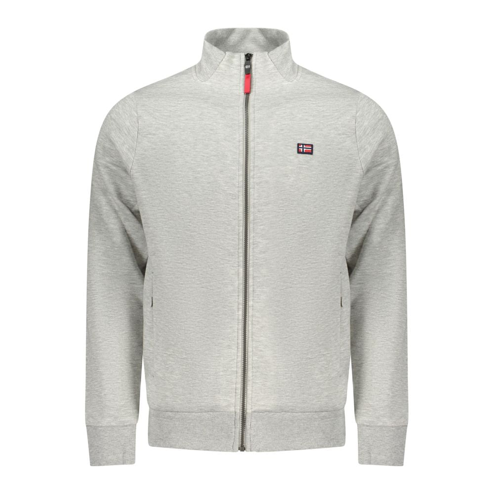 Grigio Cotton Men Sweatshirt