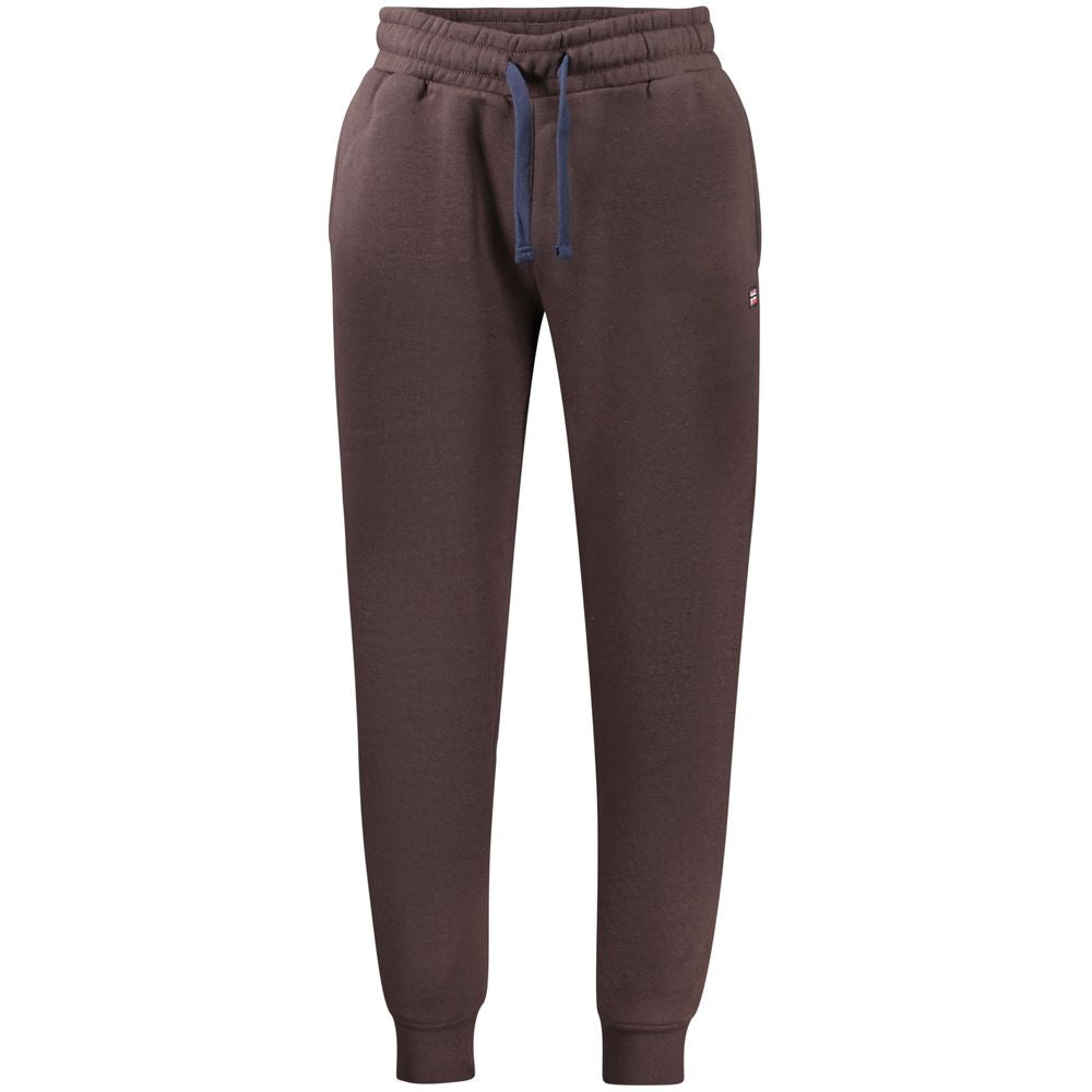 Marrone Cotton Men's Trackpant